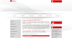 Desktop Screenshot of actionantinuisible.com